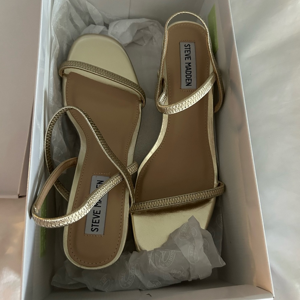 Steve Madden Gold Women's Sandals